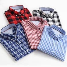 Men's 100% Cotton Short Sleeve Plaid Shirt Fashion Casual Comfortable Brand Shirt Male Plus Zise 5XL 6XL 7XL 8XL 9XL 10XL 2024 - buy cheap
