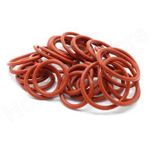 50pcs CS 3.5mm Red Silicone O-Ring OD 12-46mm Food Grade Sealing Ring ID 5-39mm Waterproof And Insulated -35℃-200℃ 2024 - buy cheap