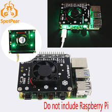 Raspberry Pi 4 model b GPOI LED Fan for Raspberry Pi 4B/ 3B+ /3B /3A+ Cooling Fan 2024 - buy cheap