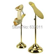 Titanium Gold Shoe Display Stand Metal Shoe Riser Stand Shoe Stand Sandal Riser Sandal Display 2024 - buy cheap