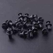 Beler plástico negro 20 piezas cubierta del motor guardabarros Clips 90913-0067 ajuste para Subaru 2024 - compra barato