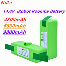 Batería recargable de litio para iRobot Roomba, 2021, 14,4, 500 V, 4.8Ah/6.8Ah/9.8Ah, 600, 700, 800, 560, serie 620, 650, 700, 770, 780, 880, 2024 - compra barato