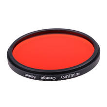 Filtro de cámara 58mm, filtro de lente de Color naranja completo para Nikon D3100 D3200 D5100 SLR, lente de cámara 2024 - compra barato