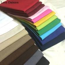 Linen/Viscose Solid Color WHITE GRAY BROWN BLACK BLUE BEIGE RED  Fabric for DIY Handwork Craft Apparel Blouse Dress Cushion 2024 - buy cheap