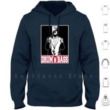 Thumbs Up For Drum And Bass Hoodie Long Sleeve Drum And Bass Dnb Electronic Music Edm Thumbs Up Bass Thumbs Up Techno 2024 - buy cheap