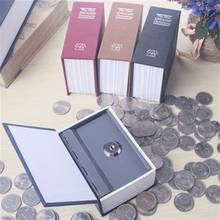 Caixa secreta em forma de livro, caixa de livro criativa com trava para cobrir dinheiro e moedas 2024 - compre barato