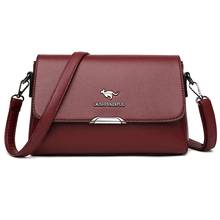 High Quality Soft Leather Shoulder Bag Female Messenger Bag Bolsa  Vintage Handbag New Casual Crossbody Bags for Women Clutches 2024 - buy cheap
