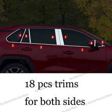 for Toyota RAV4 2019 2020 2021 2022 Xa50 car window trims decoration Accessories exterior auto styling body kit le xle premium 2024 - buy cheap