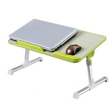 Mesa ajustable para ordenador portátil, escritorio multifunción para dormitorio de estudiantes, mesa de estudio Simple, escritorio plegable para cama portátil 2024 - compra barato
