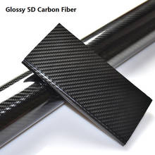 18Meter Fashion 5D Carbon Fiber Car Body Flim DIY Laptop Car Stickers Matte Black Vinyl Wrapping Film for Car Styling 2024 - buy cheap