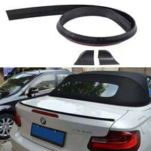 Universal PU Carbon Fiber Rear Trunk Spoiler or Roof Wing Trim 1.5 Meters for BMW F30 F10 F16 E90 E92 M3 M4 Z4 E46 2024 - buy cheap