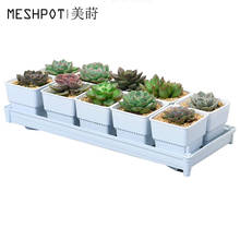 Meshpot Succulents Pot Flower Planter With Holder Root Controlling Basin Home Deco Drainage Garden Supplies 2024 - buy cheap