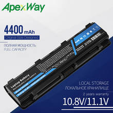Apexway-batería para ordenador portátil Toshiba Satellite C50, C50D, C55, C55D, C55Dt, PA5109U-1BRS, PA5108U-1BRS, PA5110U-1BRS 2024 - compra barato