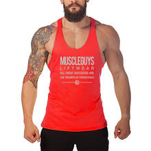 Mesh Gym Vest Fashion Sport Singlets Solid Cotton Muscle Undershirt Clothing Bodybuilding Tank Tops Men Fitness Sleeveless Shirt 2024 - buy cheap