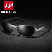 Classic Mens Polarized Sunglasses Vintage Rectangle Driving Fishing Sun Glasses Alloy Metal Frame TAC lens Goggles Eyewear UV400 2024 - buy cheap