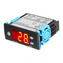 Controlador de temperatura led digital 220v termostato regulador de temperatura inteligente para aquecedor solar de água 2024 - compre barato