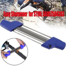 2 In 1 Easy Chainsaw Chain Metal File Blue Sharpener Fast Chain Saw Sharpener 3/8p Whetstone Sharpening 4.0mm Accessories Tool 2024 - buy cheap