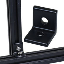 10pcs 2020 Series 2 Hole 90 degreee Inside Corner Bracket for 20x20 Aluminum Extrusion Profile 2024 - buy cheap