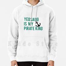 Yeosang é meu rei pirata hoodies manga longa ateez kpop kpop ateez yeosang pirata rei 2024 - compre barato