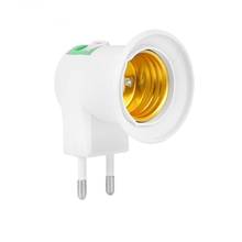 220V Converters E27 LED Halogen Light Bulb Lamp Adapter Fireproof Socket Plug Extender Screw Base Bulb Lamp Holder Accessories 2024 - buy cheap