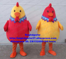 Galo galo galinha pintainho frango chook chickling mascote traje personagem dos desenhos animados educação exposição bem-vindo jantar zx1331 2024 - compre barato