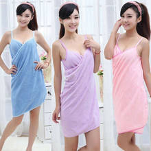 New Women Robes Bath Wearable Towel Dress Girls Women Womens Lady Fast Drying Beach Spa Magical Nightwear Sleeping 2024 - buy cheap