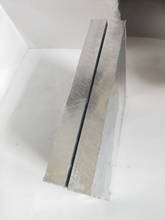 Sustrato de aluminio T6 de alta dureza, placa de aluminio artesanal con película protectora, 100x100mm, 200x200mm, 7075, 3/5/8/10/20 2024 - compra barato