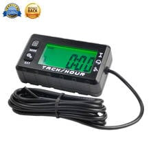 Hour Meter Digital Inductive Tachometer LCD with for Gasoline Engine ATV UTV Chainsaws Outboards Motor ATV Marine Generator 2024 - buy cheap