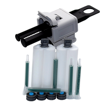 50ml AB Epoxy Glue Gun Applicator 1:2 Glue Adhensive Caulking Gun with 5pc Static Mixing Nozzle and 2pc 50ml 1:1 Empty Cartridge 2024 - buy cheap