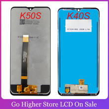 Tela lcd de toque para lg k40s, 6.1 ", touch screen, digitalizador, painel de vidro, substituição, 6.5", para lg k50s, com ferramentas grátis 2024 - compre barato