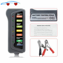 12V Digital Battery Alternator Tester with 6 LED Lights Display Car Vehicle Battery Diagnostic Tool 2024 - buy cheap