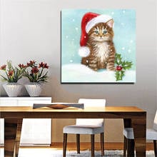 Hot Christmas Card Gift Full Square/Round Diamond 5D DIY Diamond Painting 3D Diamond Embroidery Cross Stitch Home Decoration Gif 2024 - buy cheap