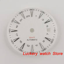 31mm white Dial Luminous mark fit Miyota 82 series，ETA 2824 2836,Mingzhu DG2813/3804 movement-BP65 2024 - buy cheap