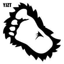 YJZT 16X16.3CM Sasquatch Bigfoot Footprint Funny Car Sticker Decals Window Decoration C25-0567 2024 - buy cheap