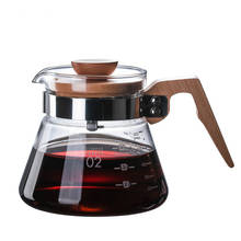 Hot Sale Heatproof V60 Pour Over Coffee Dripper Glass Server Coffee Pot Coffee Kettle Brewer Barista Percolator Maker 2024 - buy cheap