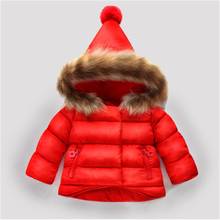 2021 Autumn Winter Outerwear Coat New Bread Clothes Casual Jacket For Baby Girls Down Jacket Kids Zipper Parkas Children Coat 2024 - buy cheap