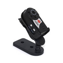Mini câmera filmadora q7 sem fio, câmera filmadora 480p wifi dv dvr com visão noturna infravermelha, pequena câmera 2024 - compre barato