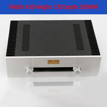 KYYSLB 430*120*313mm 120combined Class A Amplifier Chassis Box House DIY with Knob Acrylic Feet Power Base Amplifier Case Shell 2024 - buy cheap