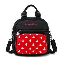 Disney bolsa mochila multifuncional para viagem, portátil para mamãe, bolsa de ombro único com grande capacidade para armazenamento 2024 - compre barato