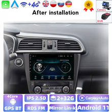 Radio con GPS para coche, reproductor Multimedia con Android, 2 + 32G, 4 núcleos, Audio estéreo, WIFI, BT, SWC, para Renault Kadjar 2015-2017 2024 - compra barato