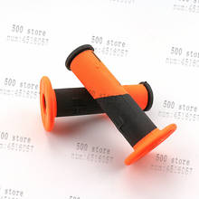 Newest hot selling 22mm Motorcycle Grips motocross Grip Handle Bar DIRT PIT BIKE 7/8" handlebar rubber gel Grips Orange 2024 - buy cheap