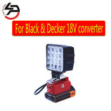 Conversor de 18v com 12v dc interface para black & recomendação para black & ker 18v 20v bateria de lítio 2024 - compre barato