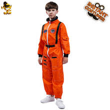 Fantasia infantil de astronauta laranja e vôo, conjunto de presentes para crianças meninos, halloween, aniversário de natal e ano novo 2024 - compre barato