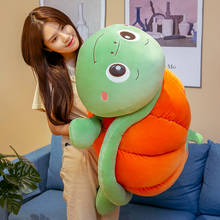 New Pumpkin Turtle Plush Toy Giant Cute Cartoon Animal Doll  Pillow for Children Gift Decoration 39inch 100cm DY50934 2024 - buy cheap