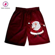 Christmas Shorts Men Harajuku Beach Shorts 2019 Summer Men Fashion Leisure Polyester 3D Kpop Popular Shorts 2024 - buy cheap