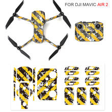 Pegatinas de PVC resistentes al agua para DJI Mavic Air 2, Protector de mando para brazo de Dron, accesorios para dji mavic Air 2 2024 - compra barato