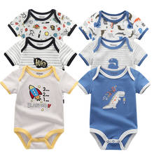 2021 Fantasia Infantil summer Romper Cartoon animal Baby Romper cotton baby boy clothing baby winter clothes 2024 - buy cheap