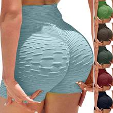 Jacquard High Waist Workout Shorts Vital Seamless Fitness Yoga Shorts Scrunch Butt Yoga Shorts Sport Women Gym Leggings #T3P 2024 - buy cheap