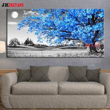 Large 5D Diy diamond painting Tree and moon Diamond Mosaic Rhinestone Embroidery cross stitch Y4116 2024 - buy cheap