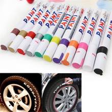 Waterproof Car Paint Pen Scratch Repair Pen Remover Painting Paint Marker Pen Car Tyre Tire Tread Rubber 4 Colors 2024 - buy cheap